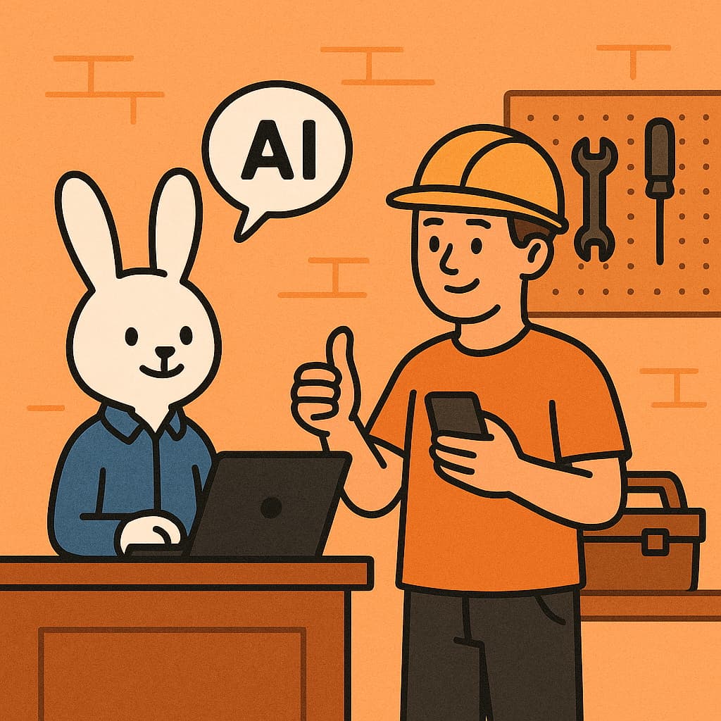 Tradesperson AI workflow